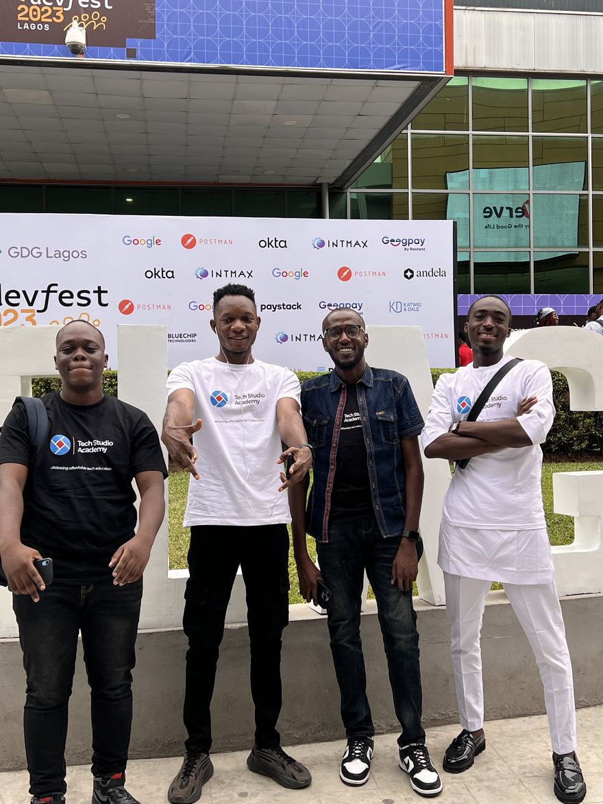 TSA students at DevFest Lagos